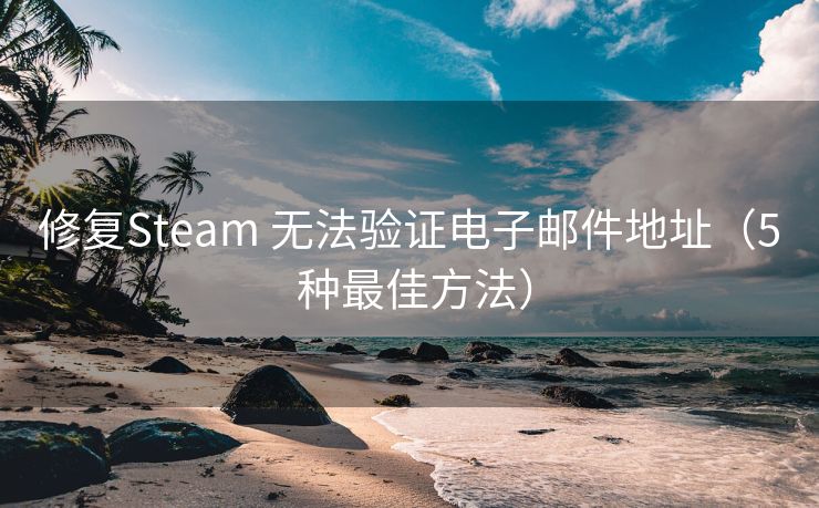 修复Steam 无法验证电子邮件地址（5 种最佳方法）