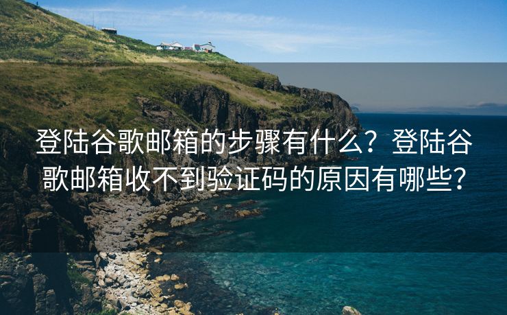 登陆谷歌邮箱的步骤有什么？登陆谷歌邮箱收不到验证码的原因有哪些？