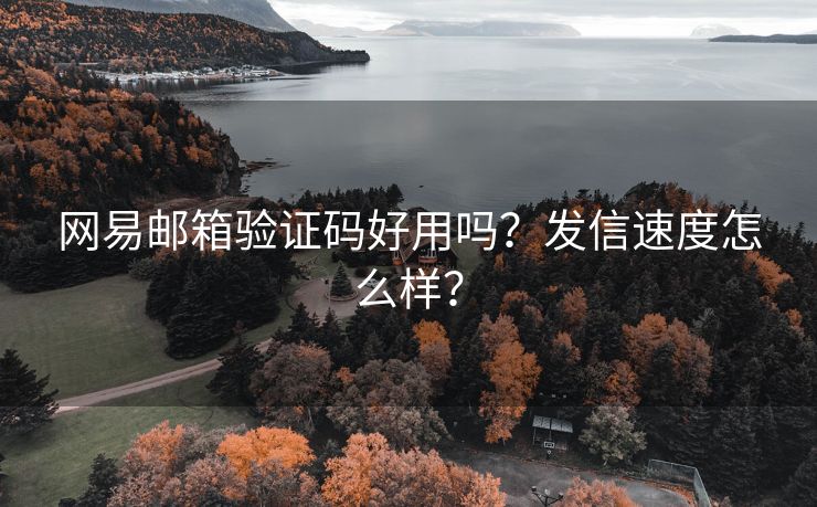 网易邮箱验证码好用吗？发信速度怎么样？