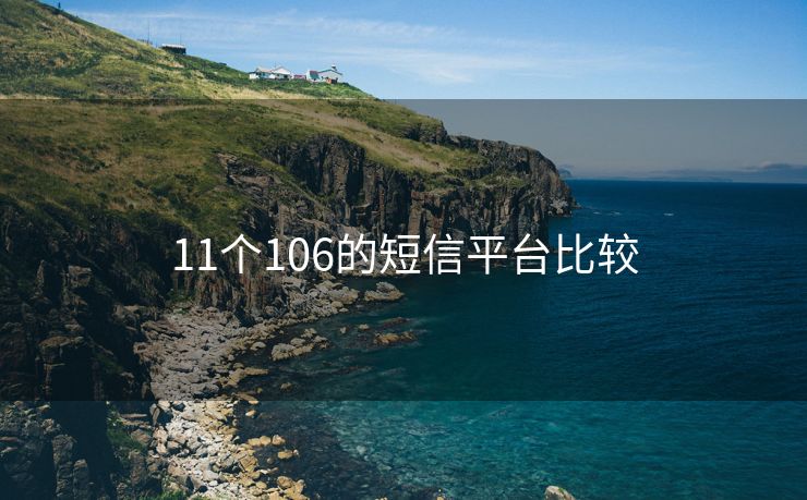 11个106的短信平台比较