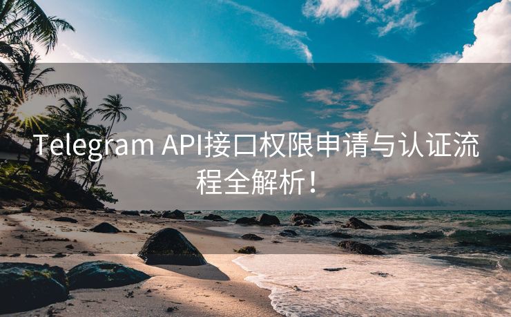 Telegram API接口权限申请与认证流程全解析！